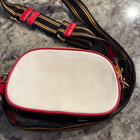 Rare Vintage 90s Mickey Mouse Coach Red and White UFO Crossbody Bag - Picture 6 of 6